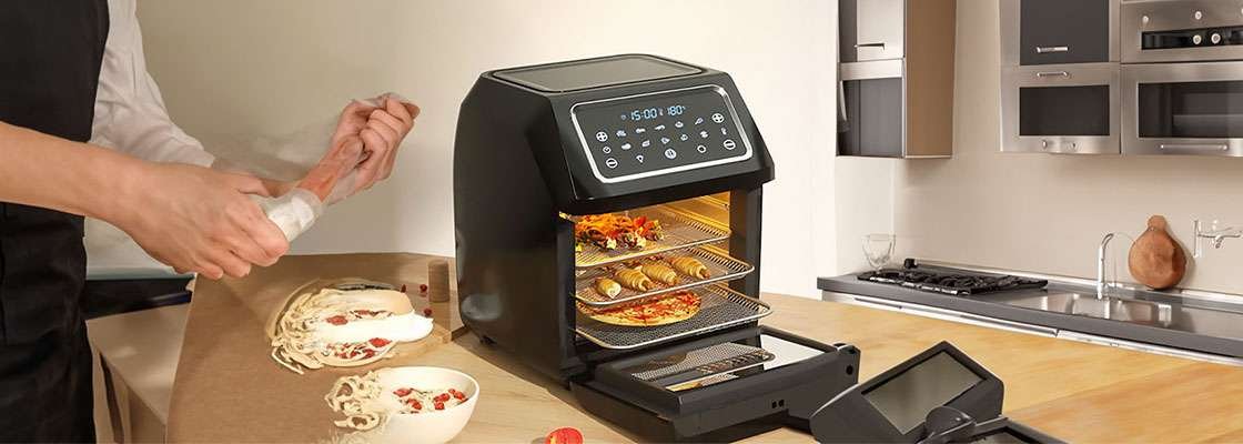 Innovative technology air fryer that brings high value-added products and sales opportunities to distributors!