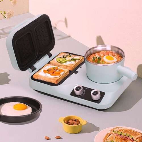 Multi-functional breakfast machine unique selling point