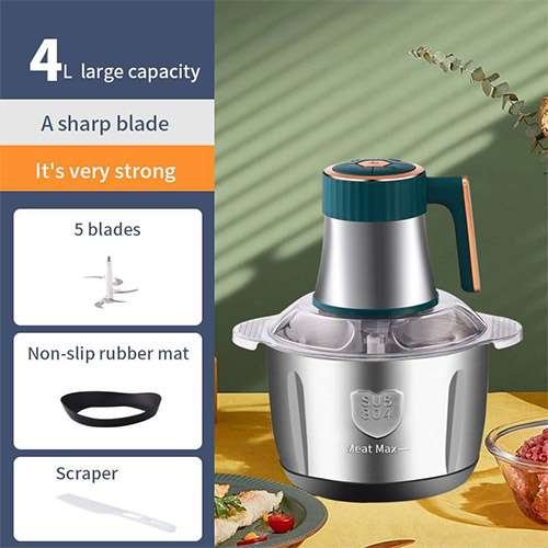 Electric meat grinder cost reduction