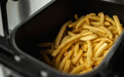 Analysis of air fryer capacity and food cooking amount